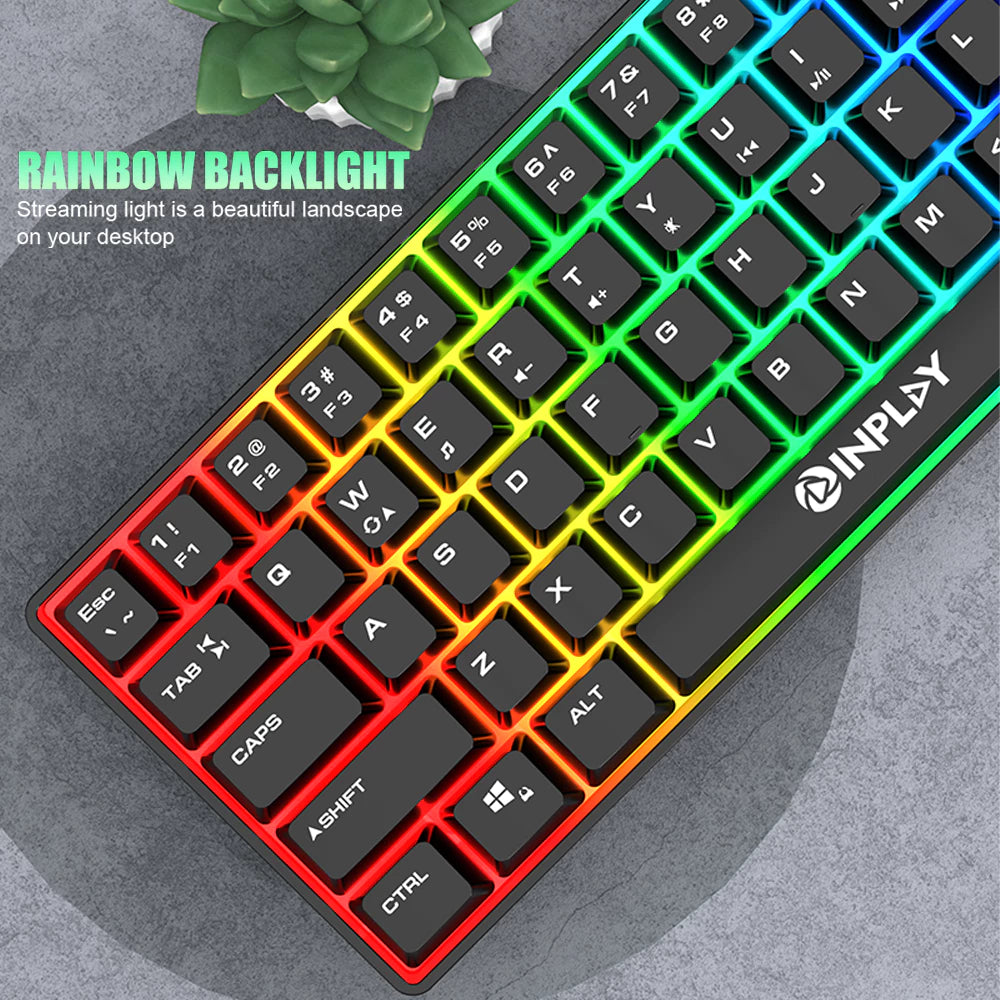 Inplay BK680 RGB Gaming Keyboard | Black